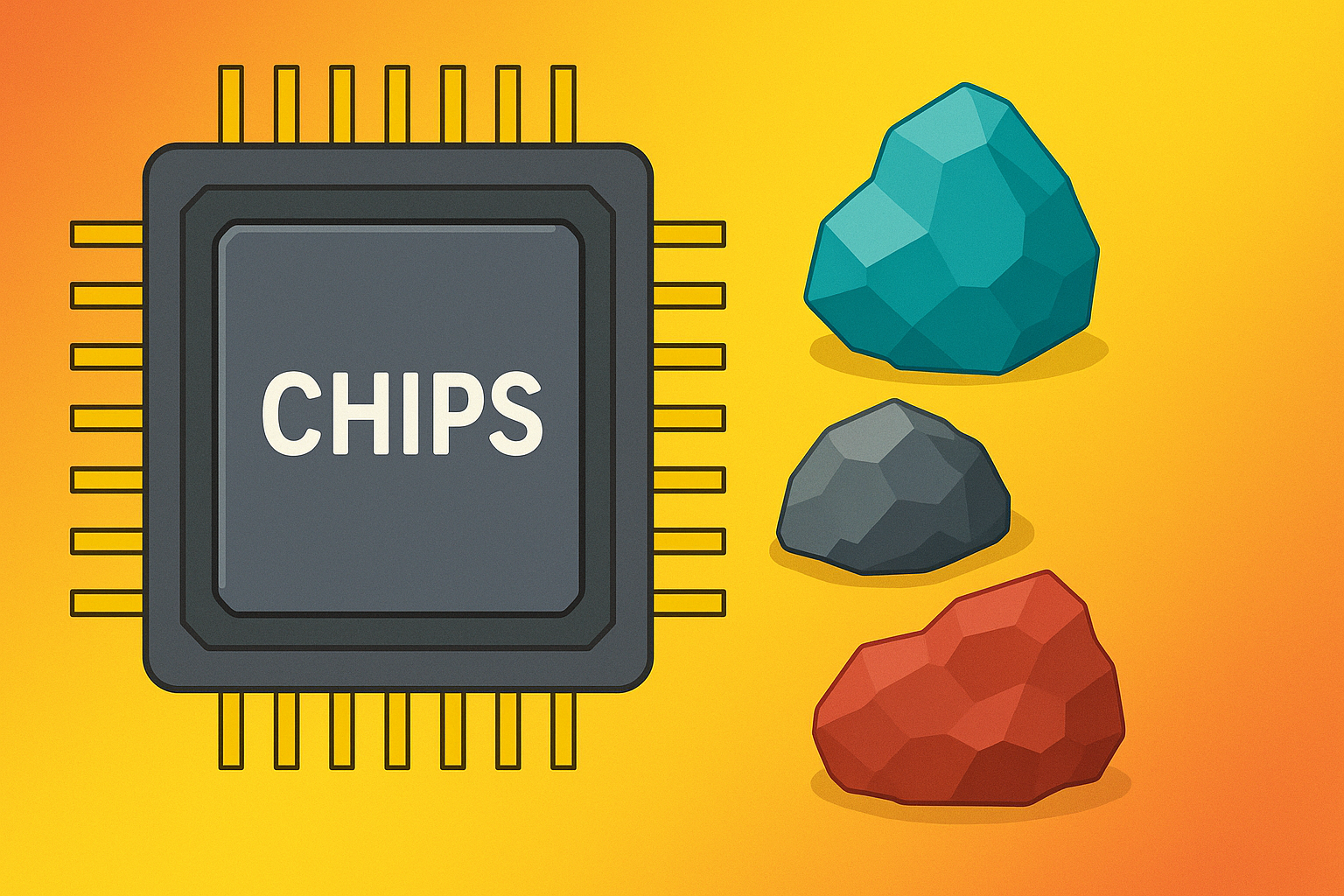 Chips Need Minerals, Too Chips Need Minerals, Too